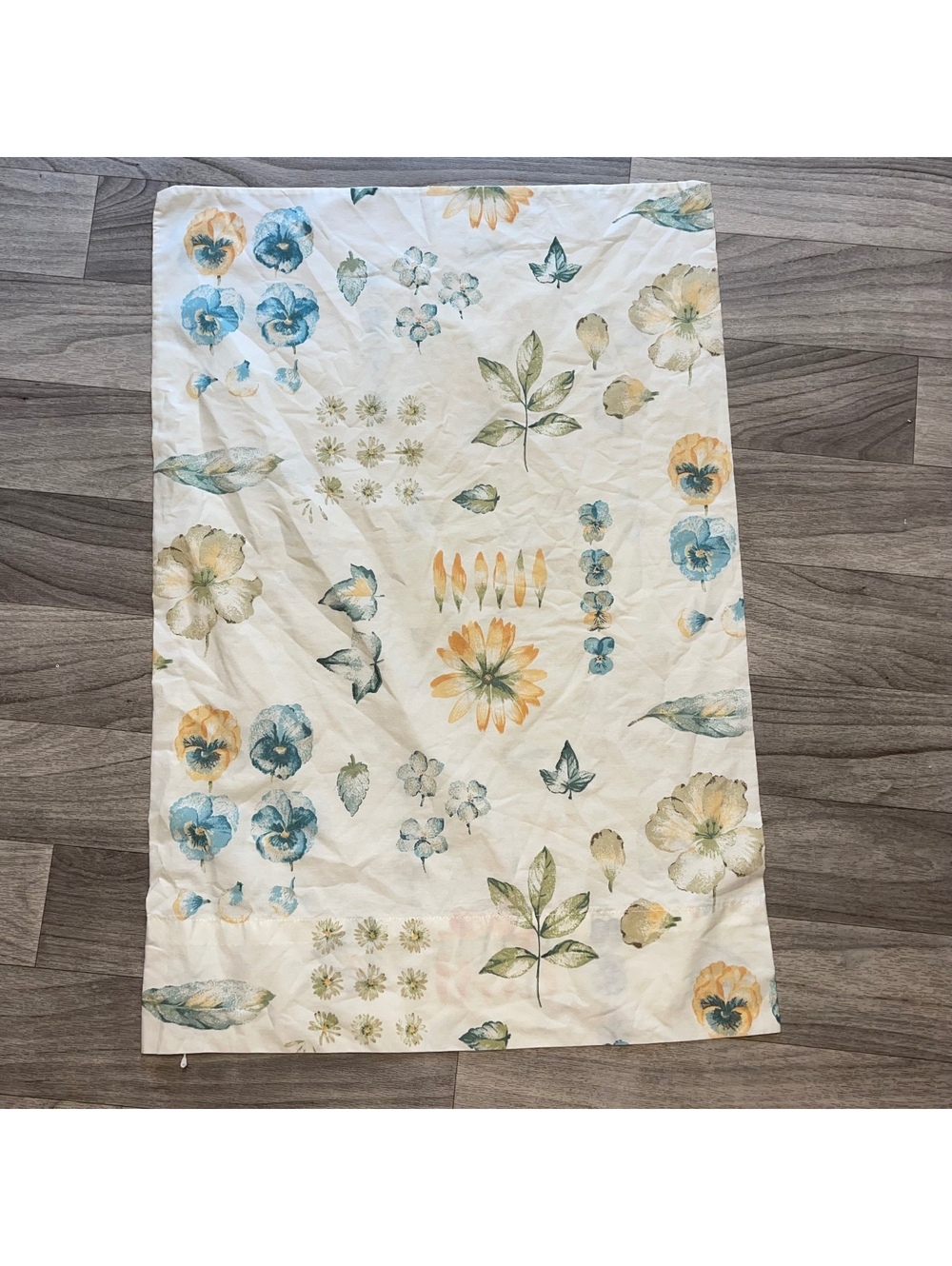Vintage pillowcase